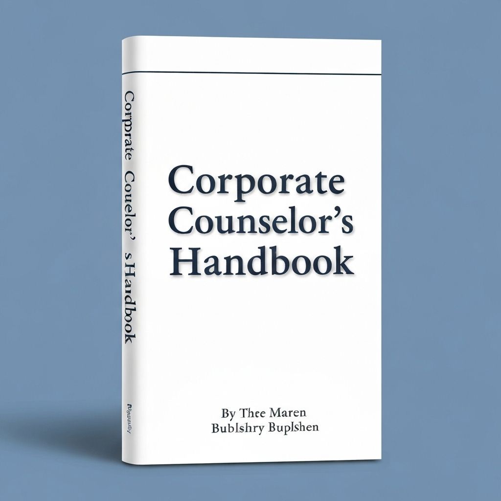 Corporate Counselor's Handbook Cover